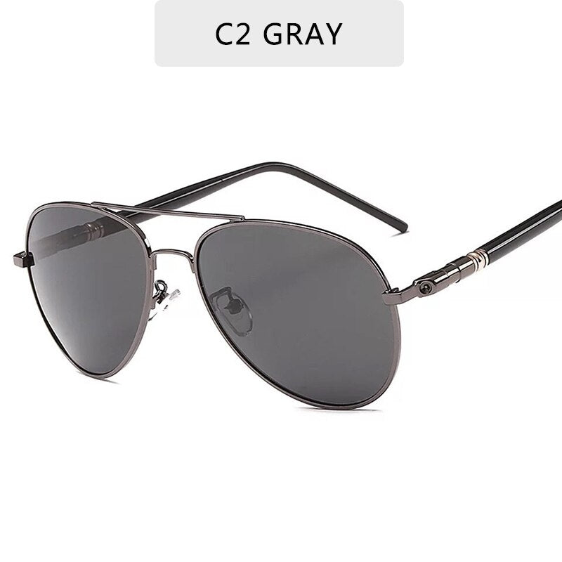 Classic Unisex Retro Polarized Pilot Sunglasses