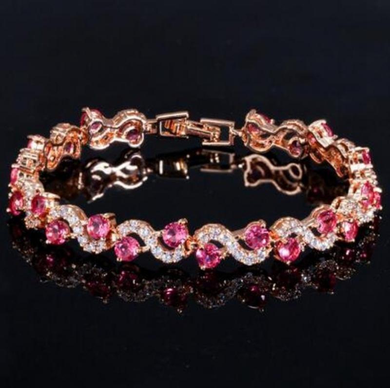 Exquisite Color Crystal Bracelet