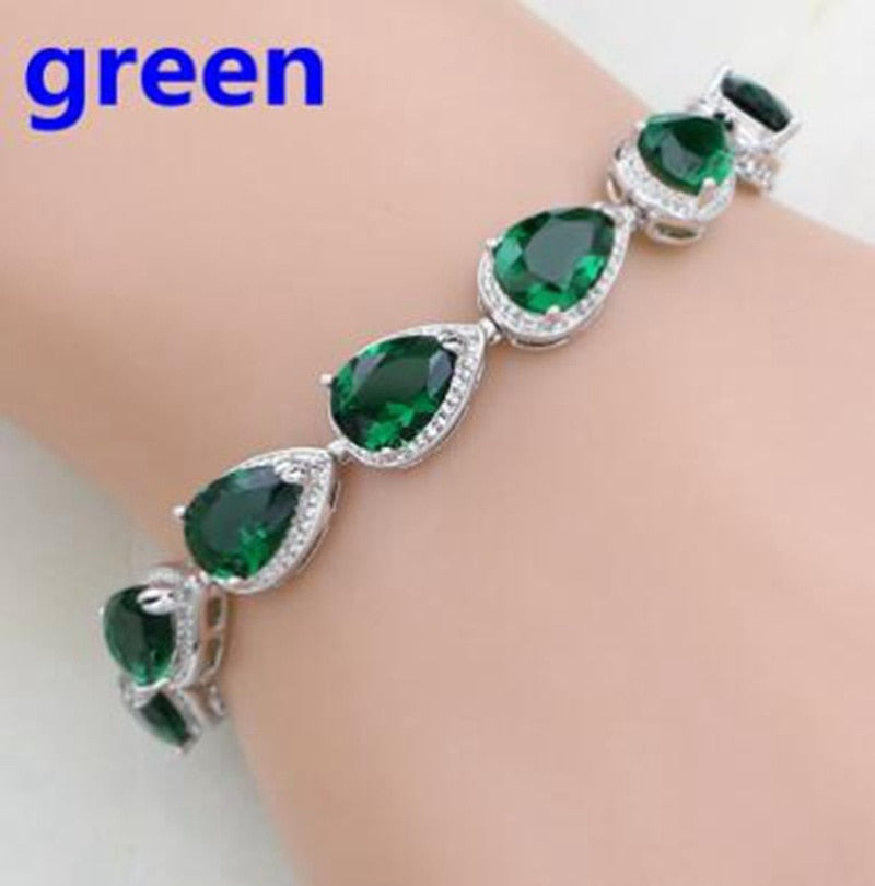 Exquisite Color Crystal Bracelet