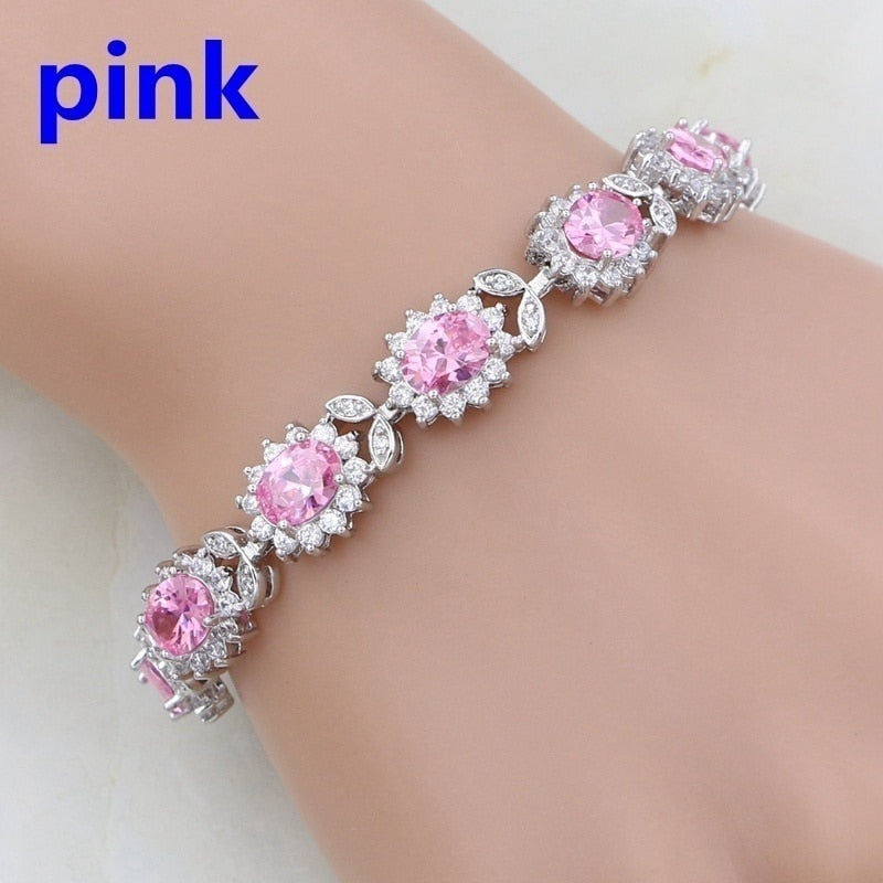 Exquisite Color Crystal Bracelet