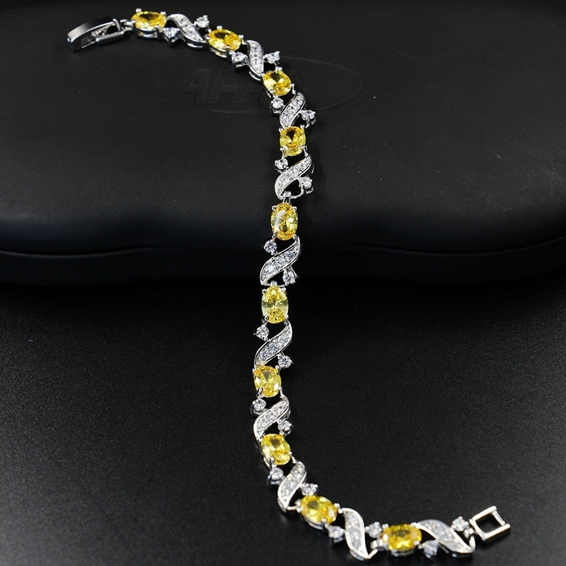 Exquisite Color Crystal Bracelet