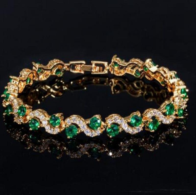 Exquisite Color Crystal Bracelet