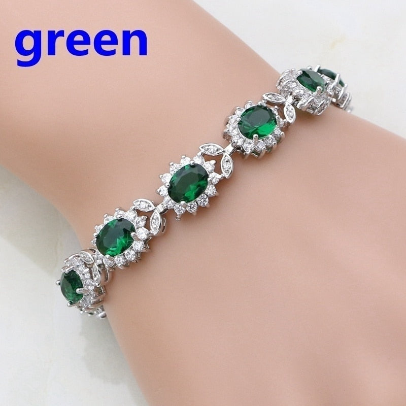 Exquisite Color Crystal Bracelet