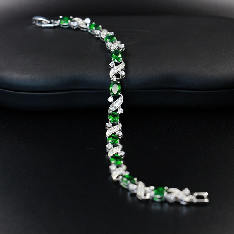 Exquisite Color Crystal Bracelet