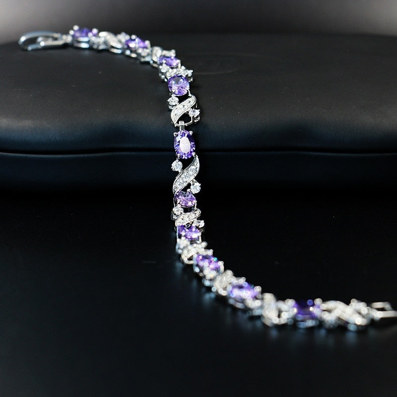 Exquisite Color Crystal Bracelet