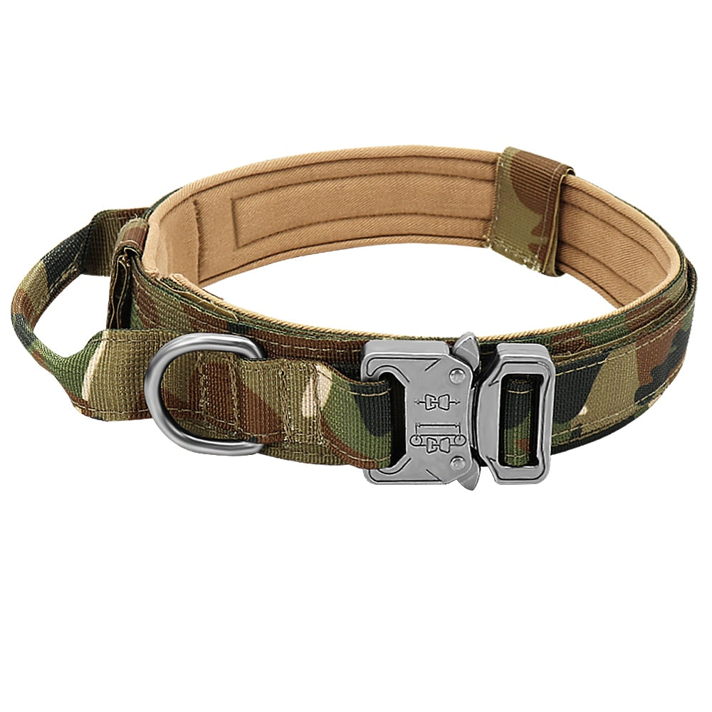 Adjustable Durable Tactical Nylon Collar/Leash For Dogs