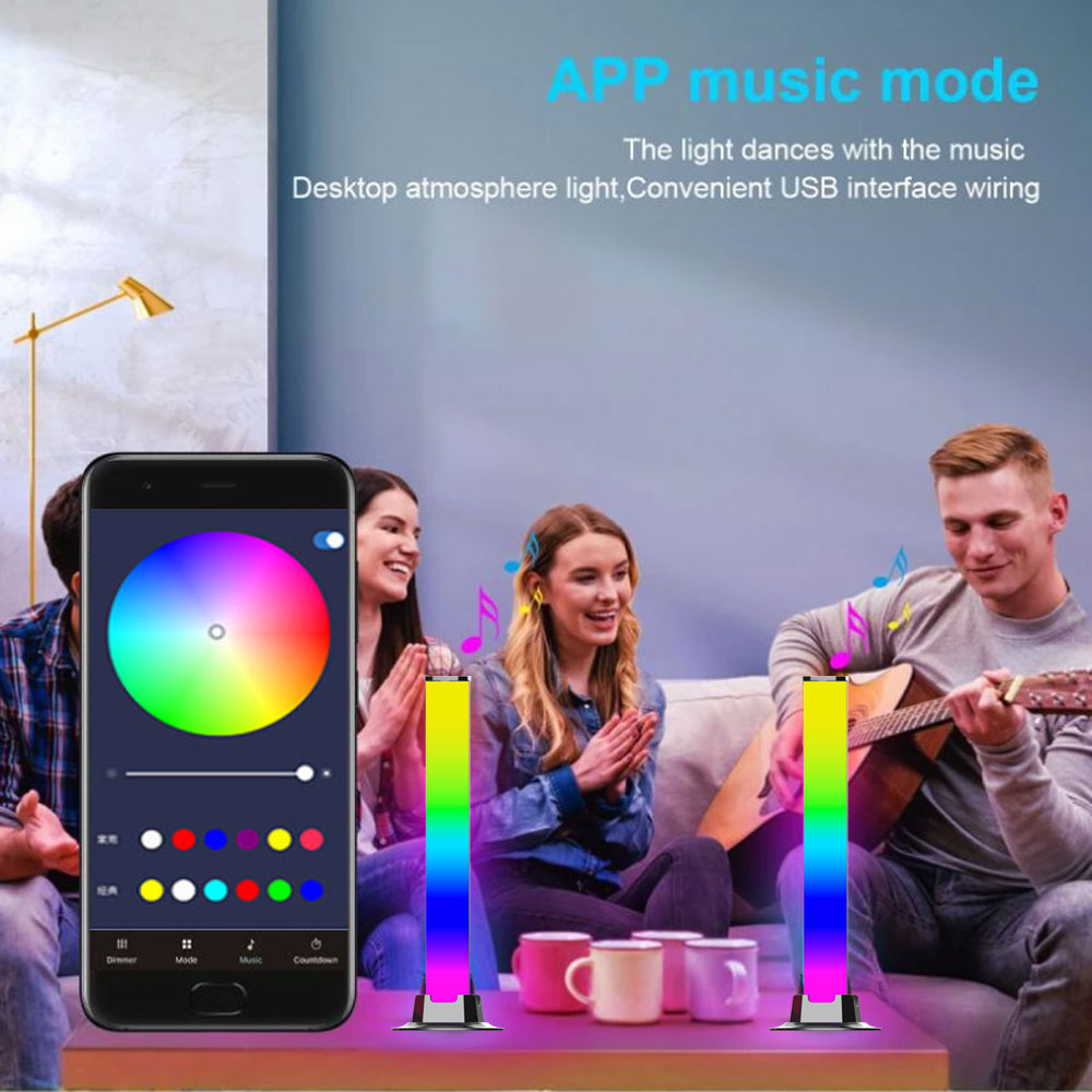 LED Pickup Light RGB Sound Control Symphony Light Smart App Control