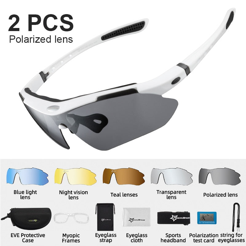 Polarized Cycling Glasses  Clear Bike Glasses Eyewear