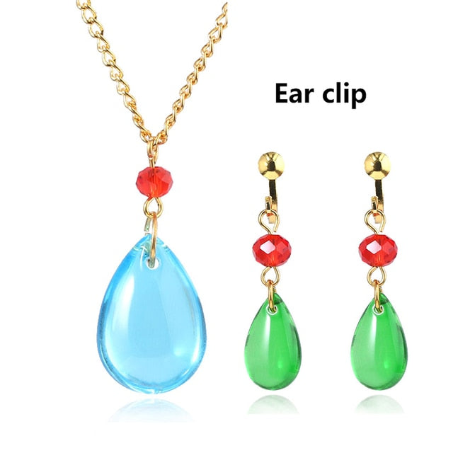 Anime Howl Moving Castle Costume Earrings