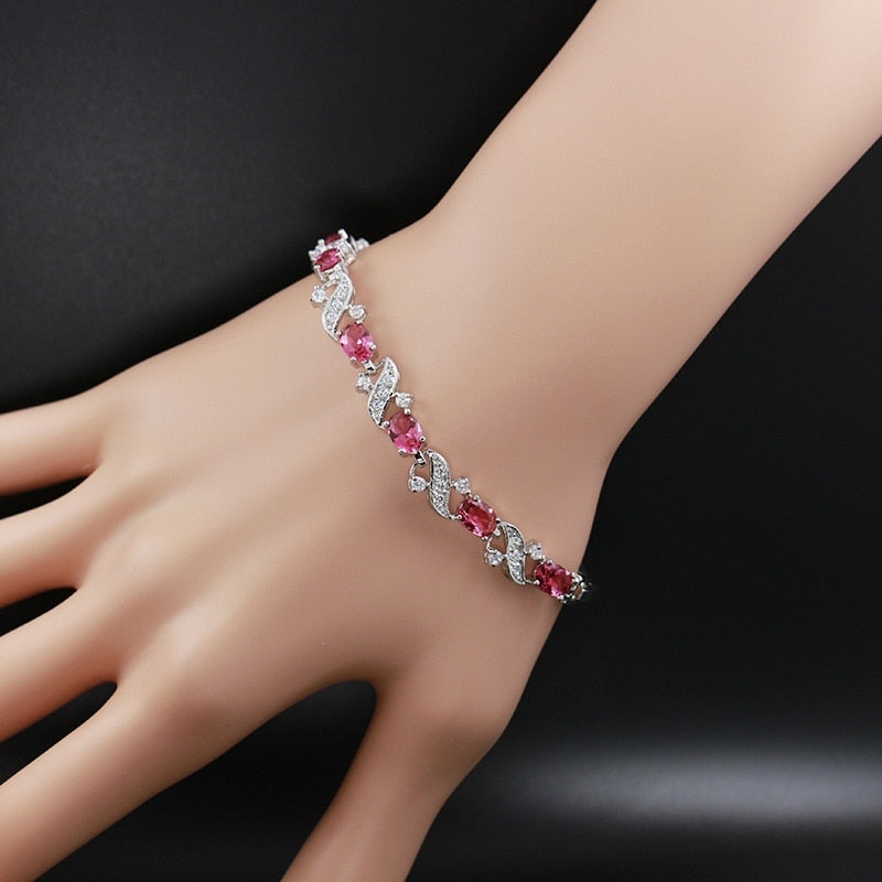 Exquisite Color Crystal Bracelet