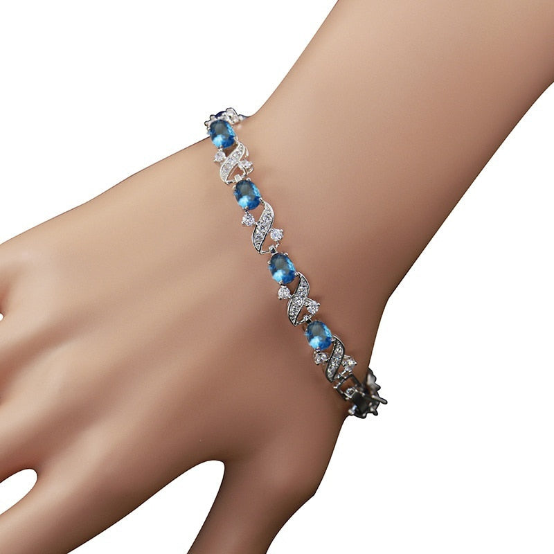 Exquisite Color Crystal Bracelet