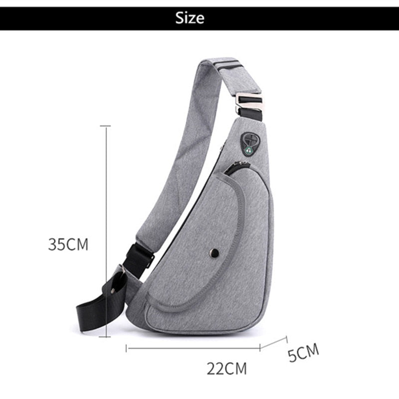 Mini travel sport bag with earphone jack