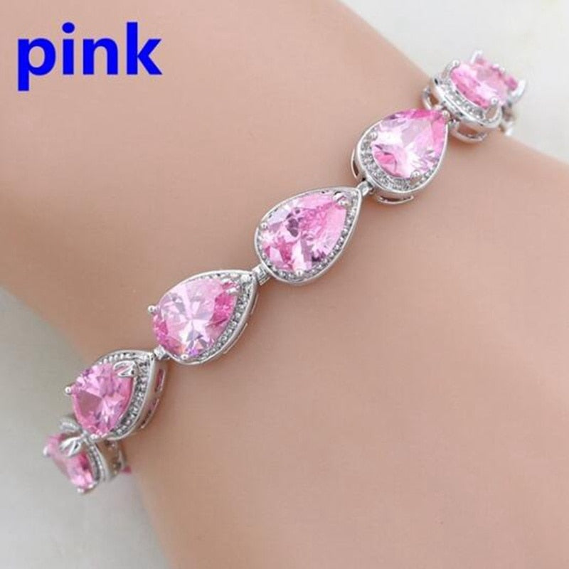 Exquisite Color Crystal Bracelet