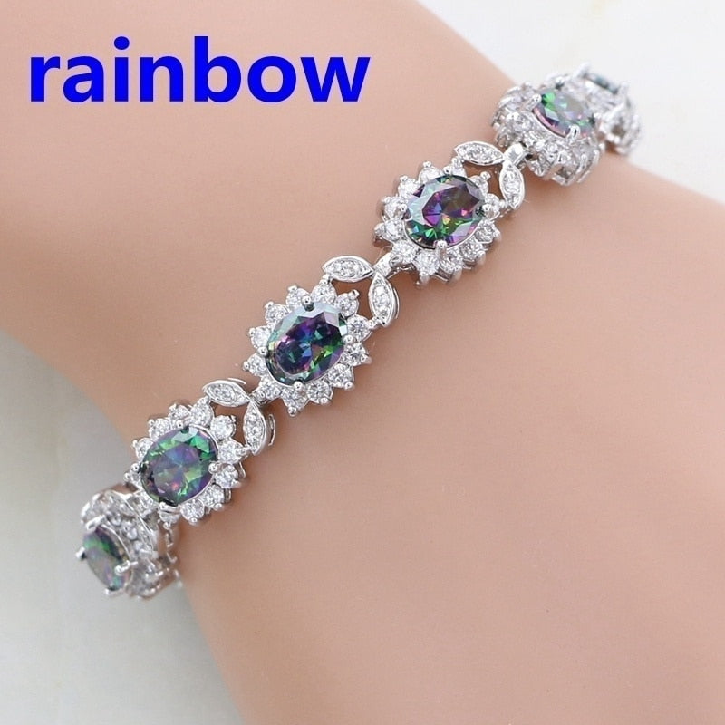 Exquisite Color Crystal Bracelet