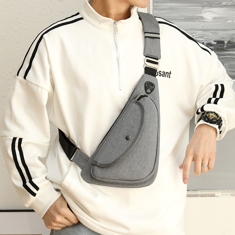 Mini travel sport bag with earphone jack