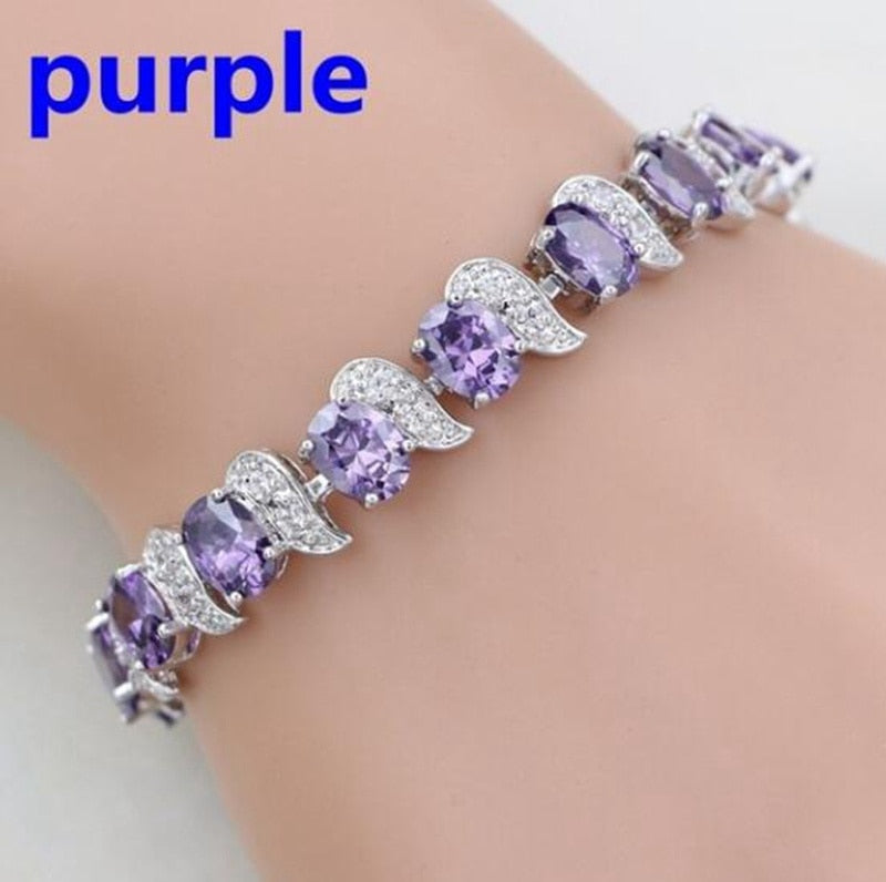 Exquisite Color Crystal Bracelet