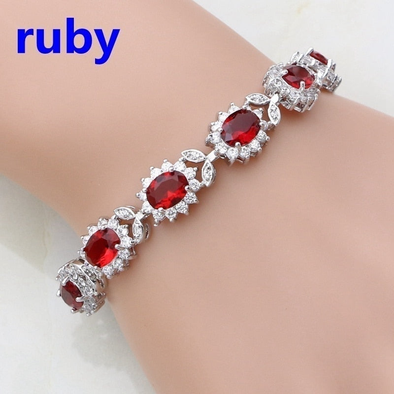 Exquisite Color Crystal Bracelet