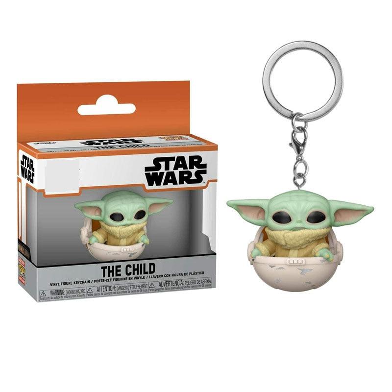 Baby Yoda Collection Keychain Figure