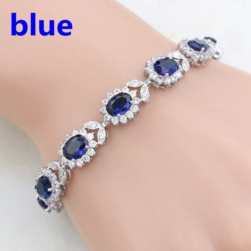 Exquisite Color Crystal Bracelet