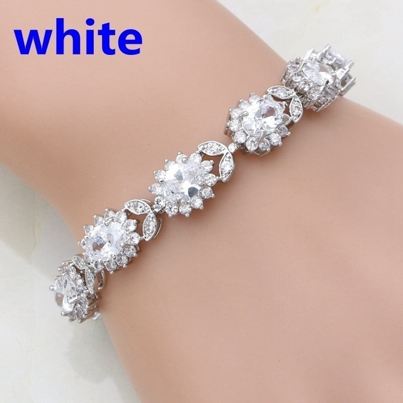 Exquisite Color Crystal Bracelet