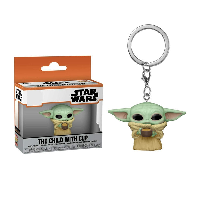 Baby Yoda Collection Keychain Figure