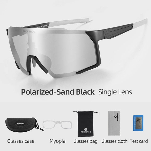 Polarized Cycling Glasses  Clear Bike Glasses Eyewear