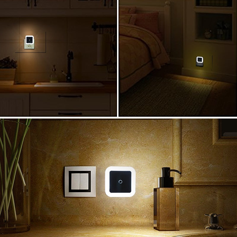 LED Night Light Mini Light Sensor Control