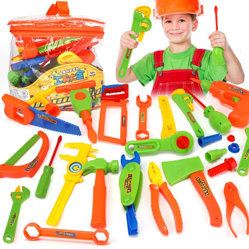 34pcs Kids Carpentry Set