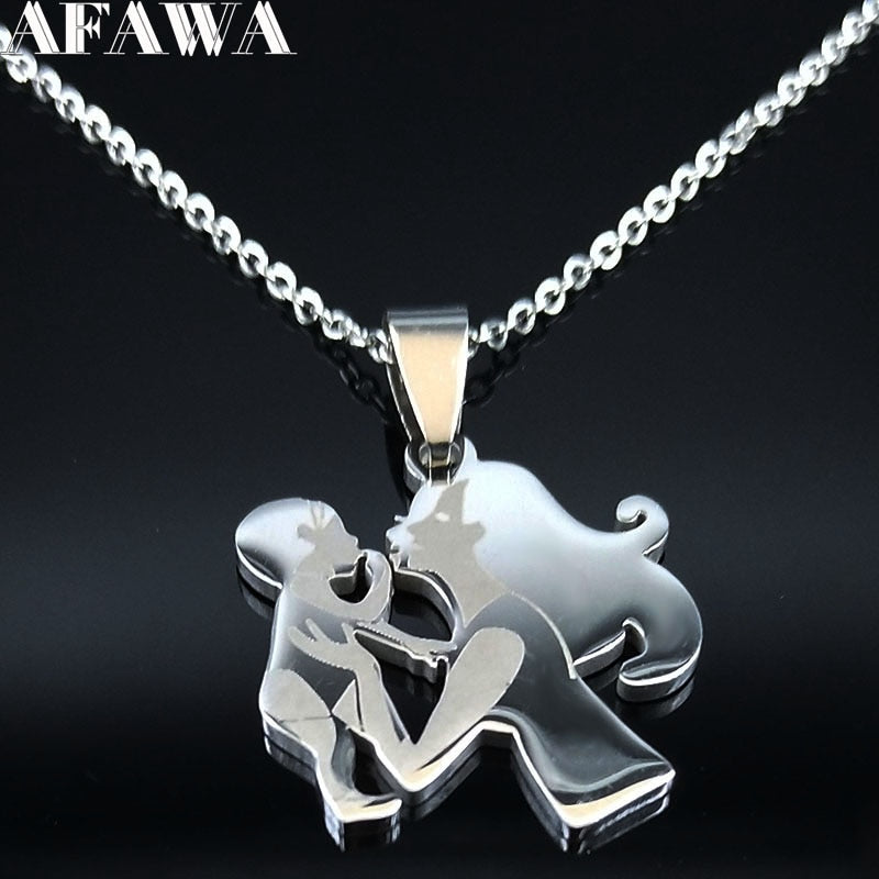 Stainless Steel Silver Chain Necklace