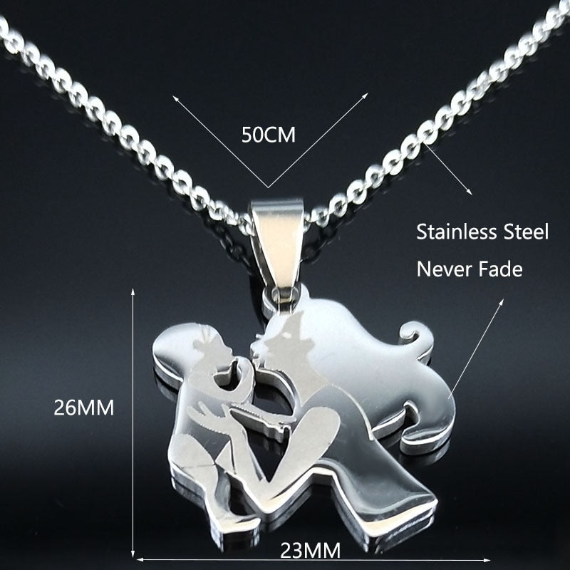 Stainless Steel Silver Chain Necklace