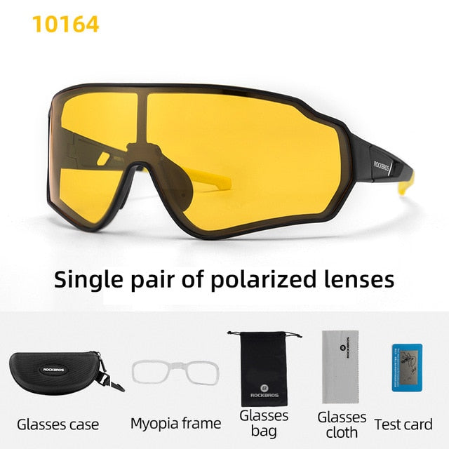 Polarized Cycling Glasses  Clear Bike Glasses Eyewear