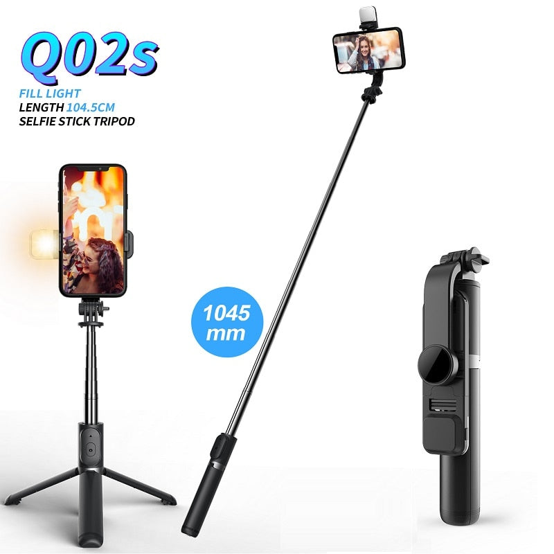 Wireless Bluetooth Selfie Stick Remote Control For Android