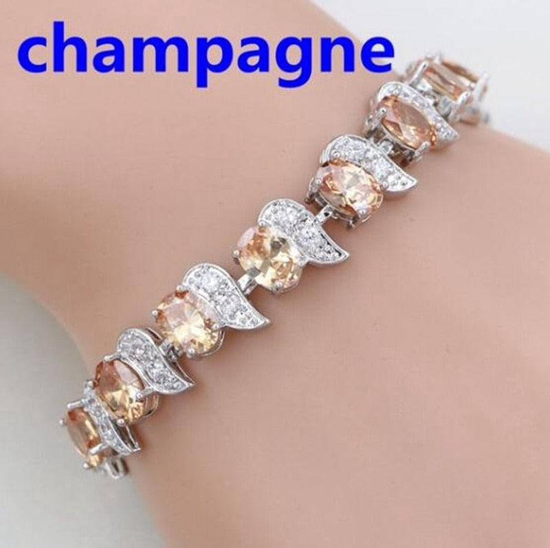 Exquisite Color Crystal Bracelet