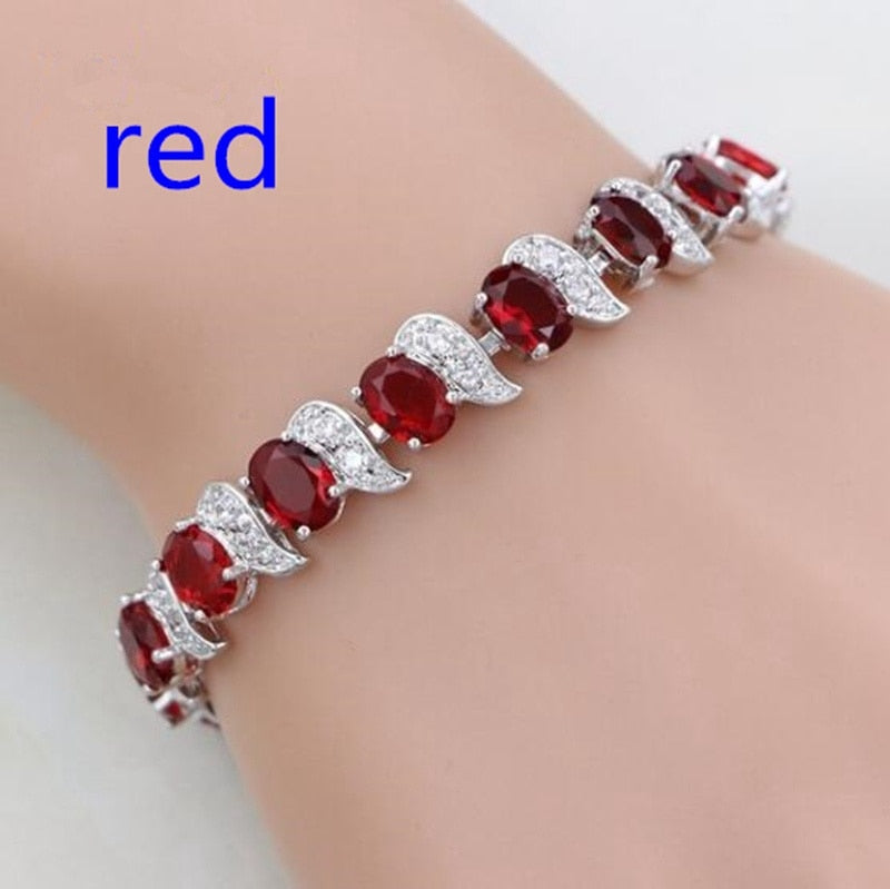 Exquisite Color Crystal Bracelet