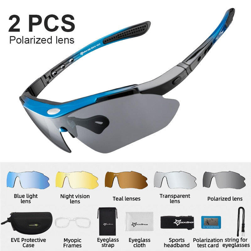 Polarized Cycling Glasses  Clear Bike Glasses Eyewear