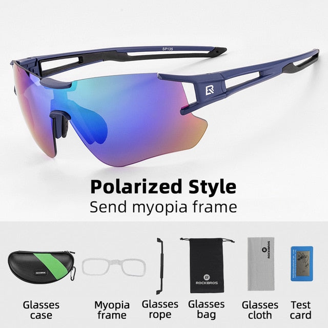 Polarized Cycling Glasses  Clear Bike Glasses Eyewear