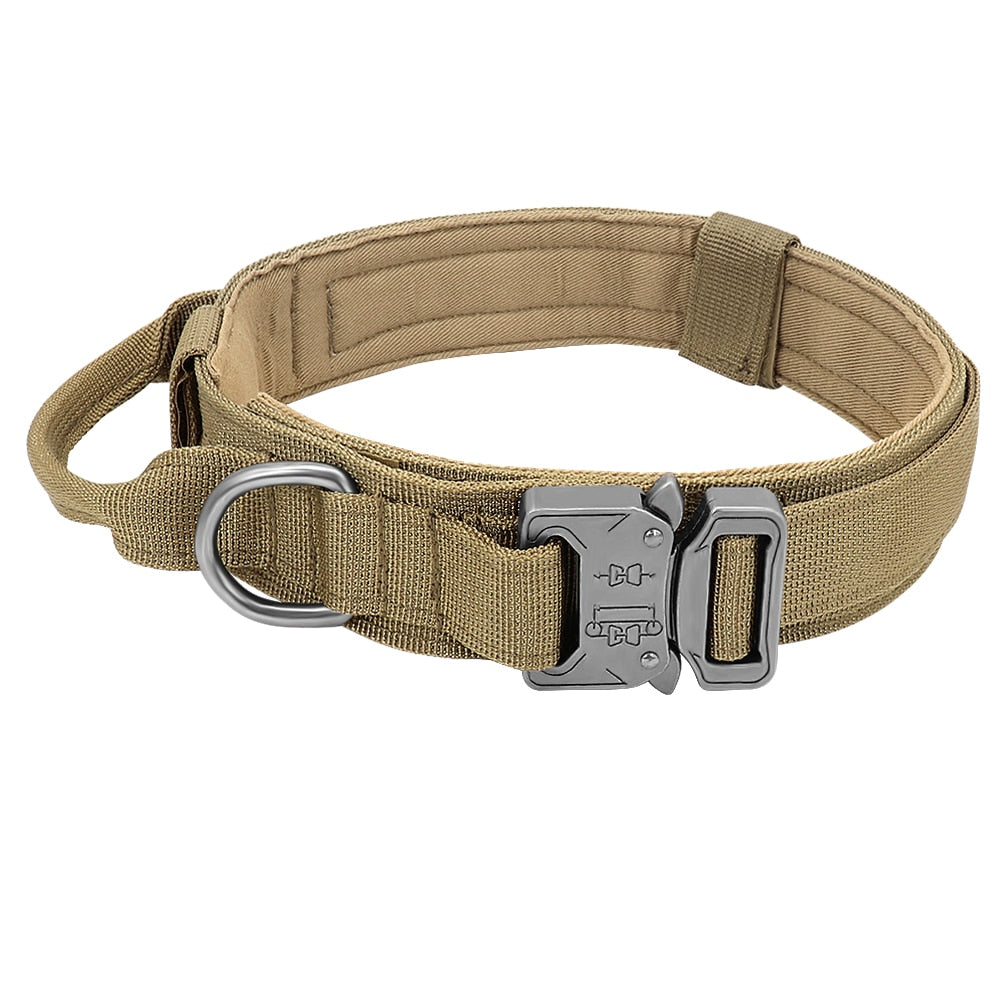 Adjustable Durable Tactical Nylon Collar/Leash For Dogs