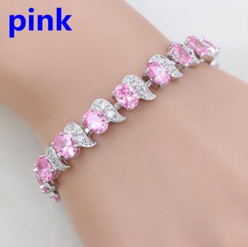 Exquisite Color Crystal Bracelet