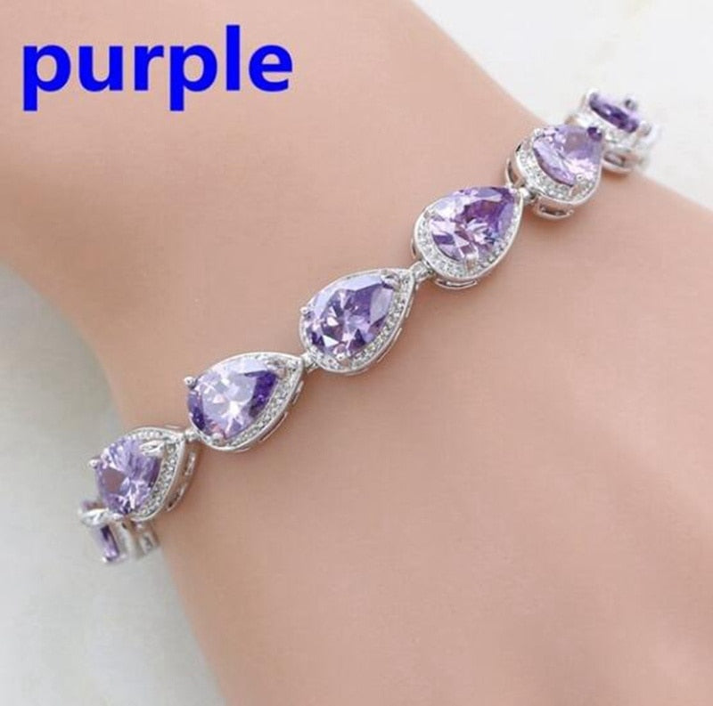 Exquisite Color Crystal Bracelet