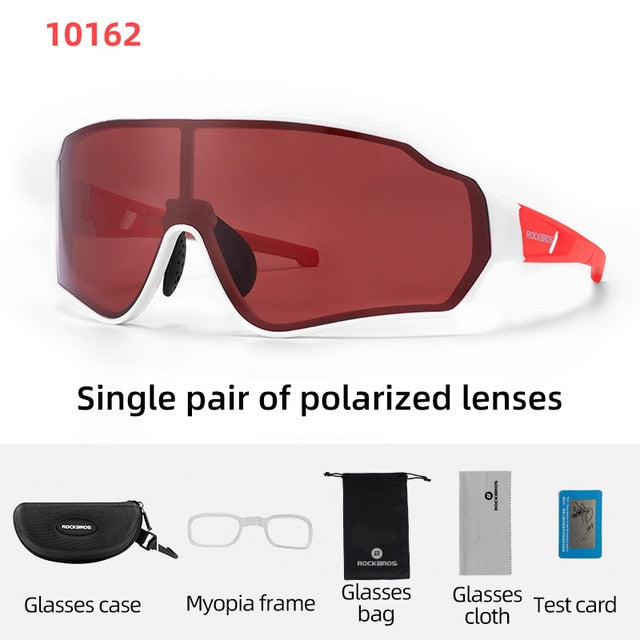 Polarized Cycling Glasses  Clear Bike Glasses Eyewear