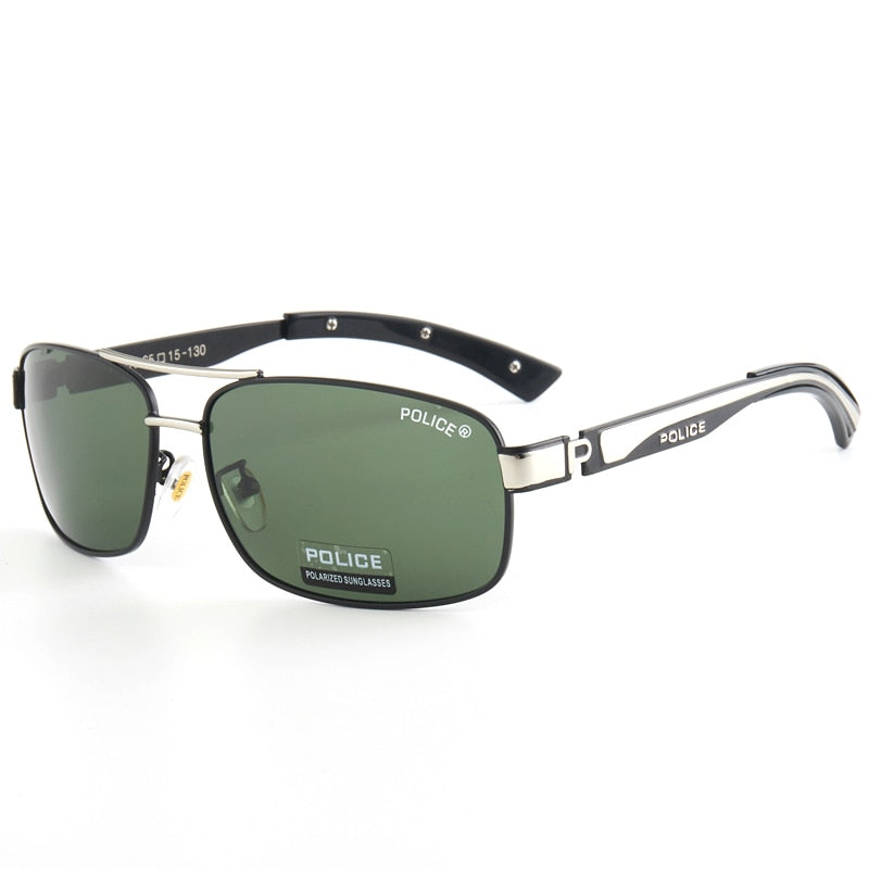 POLICE Men's Polarized Pilot Sunglasses