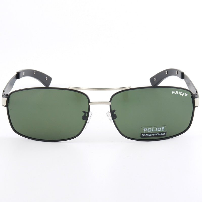 POLICE Men's Polarized Pilot Sunglasses