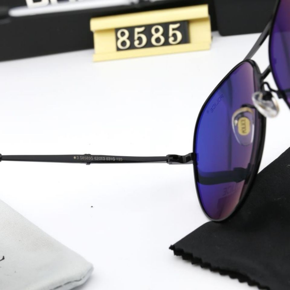 Unisex POLICE Brand Polarized Pilot Sunglasses