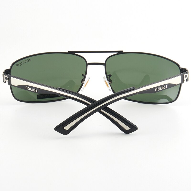 POLICE Men's Polarized Pilot Sunglasses