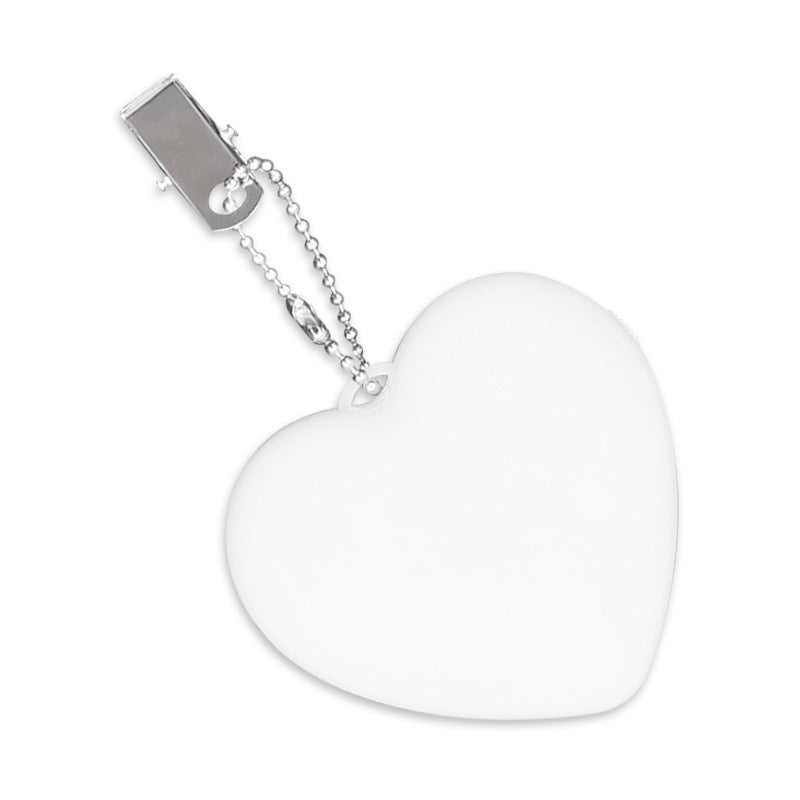 Purse Handbag Light Heart Shaped Sensor LED Bag