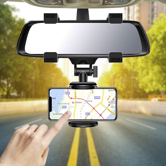 Car Rearview Mirror Phone Mount Accessories