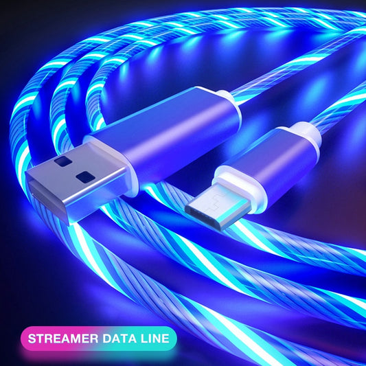 Glowing Cable Phone Charging Cables