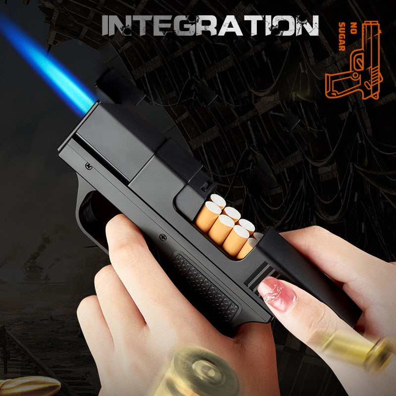 Windproof Gun Lighter/Box 10PCS