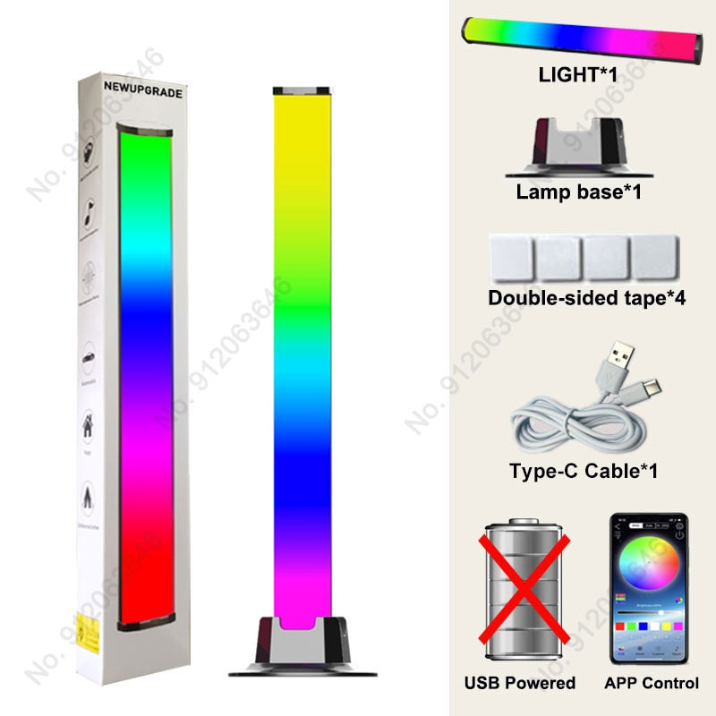 LED Pickup Light RGB Sound Control Symphony Light Smart App Control